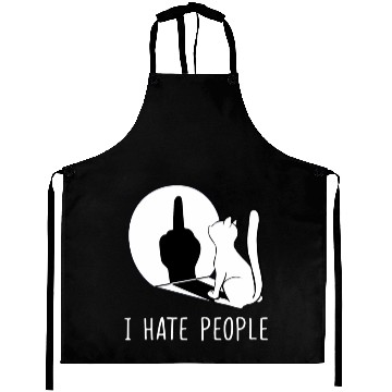 Discover Grumpy Kitten Cats I Don'T Like People Cat I Hate Aprons