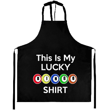 Discover Lucky Bingo For Bingo Players Aprons