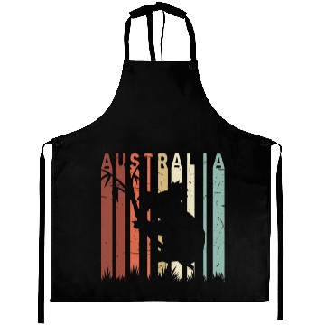 Discover Retro Koala Bear Lover Distressed Australian Koala Aprons