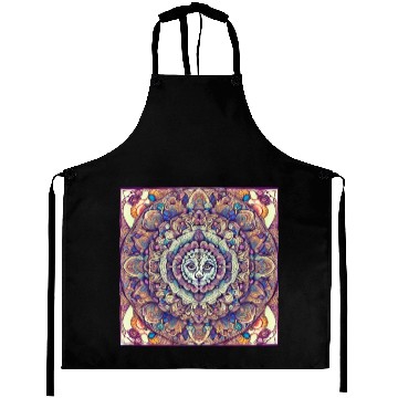 Discover Unique Mandala V4 Aprons