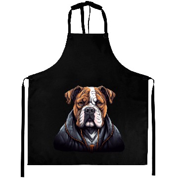 Discover American Bulldog in cool and edgy streetwear Aprons
