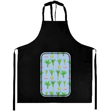 Discover Vegetable Garden Pattern Aprons