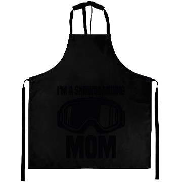Discover I m A Snowboarding Mom Aprons