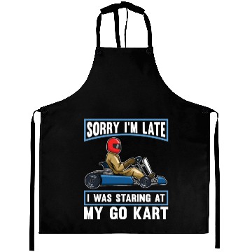 Discover Go Kart Karting Funny Aprons