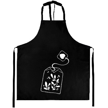 Discover Tea Lover White Aprons