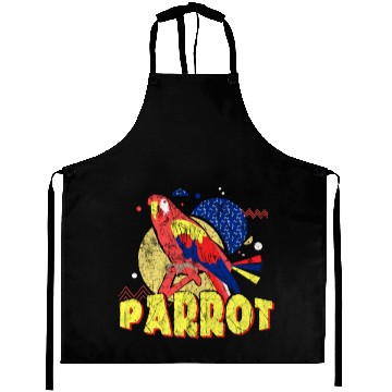 Discover Bird Parrot Aprons