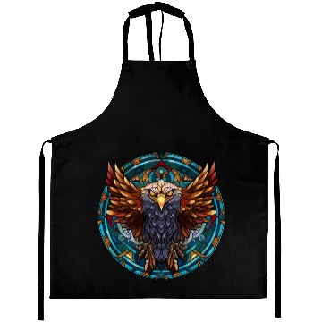 Discover Stained Glass Eagle (2 of 4) Aprons