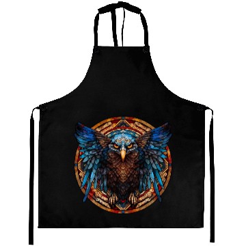 Discover Stained Glass Eagle (4 of 4) Aprons