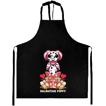 Discover Dalmatian funny birthday Aprons