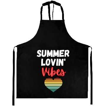 Discover Summer Lovin' Vibes Design Aprons