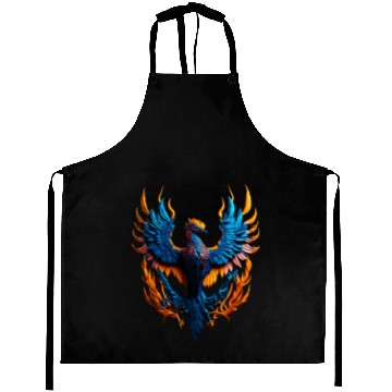 Discover Neon Phoenix Aprons