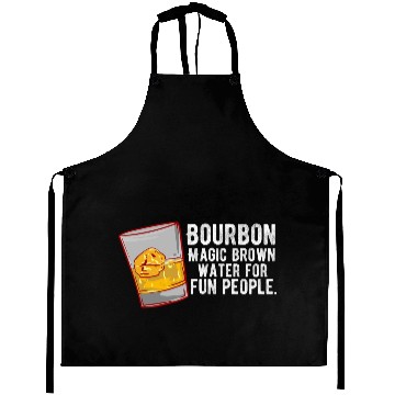 Discover Bourbon - Magic Brown Water Aprons