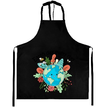 Discover Earth Day Every Day Save The Planet Nature Lovers Aprons