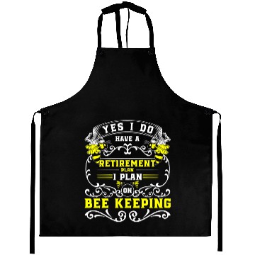 Discover Beekeeper Flowers Cute Animal Protection Aprons