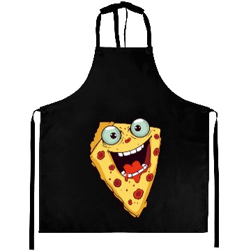 Discover Pizza Art Aprons