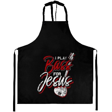 Discover Jesus Bassist Christian Bass Player Bass Guitar Aprons