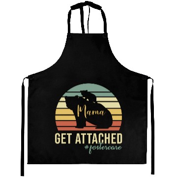 Discover Get Attached Foster Care Mom Mama Bear Cub Aprons