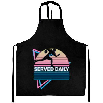 Discover Football Lineman Retro Aprons