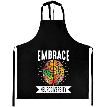 Discover Embrace neurodiversity Aprons