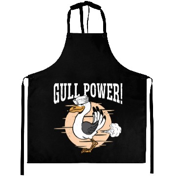 Discover Gull Power Whirer Bird Seabird Seagull Aprons