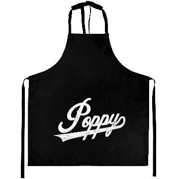 Discover Poppy Style Fatherâ€™S Day For Papa Grandpa Aprons