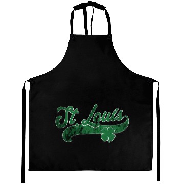 Discover St Louis Shamrock St Patrick'S Day Saint Paddy'S Aprons