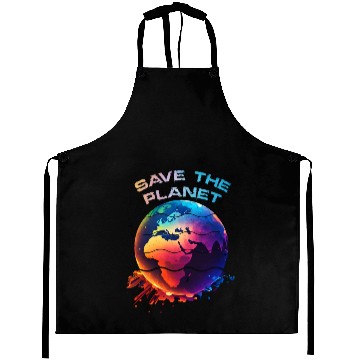 Discover Save the Planet Nature Environment Earth Aprons