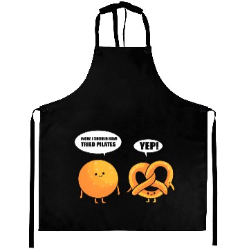 Discover Funny Pilates Gym Coach Aprons