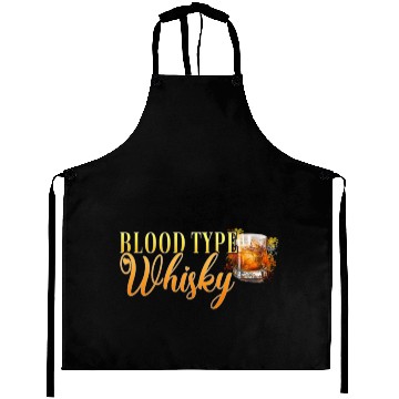 Discover Blood Type Whisky Cocktail for Bartender Aprons