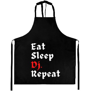 Discover Eat Sleep Work Repeat 1 Aprons