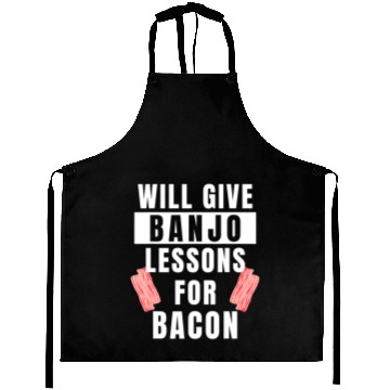 Discover Banjo Player Lessons For Bacon Music Instrument Aprons