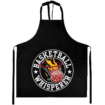 Discover Basketball Whisperer Team Player Match Coach Aprons