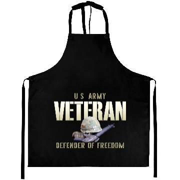 Discover US Army Veteran: Defender of Freedom Aprons