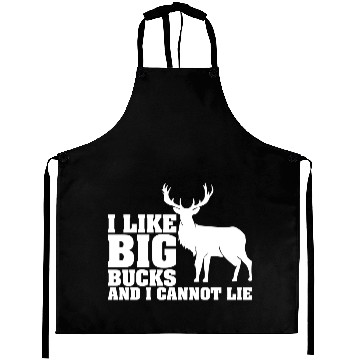 Discover I Like Big Bucks I Cannot Lie Whitetail Deer Aprons