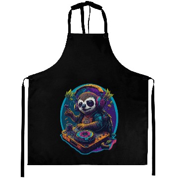 Discover DJ Sloth Aprons