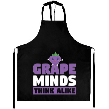 Discover Grape Minds Think Alike Aprons