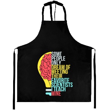 Discover Science Teacher Funny Sayings Aprons