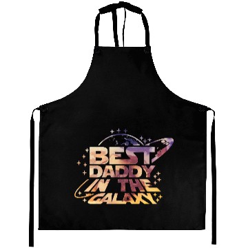 Discover Best Daddy in the Galaxy Aprons