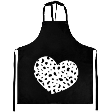 Discover Spotted Heart Dalmatian Aprons