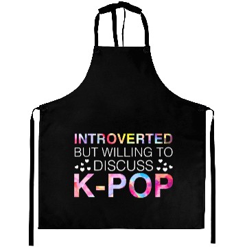 Discover Introverted But Willing To Discuss K-Pop Korean Aprons