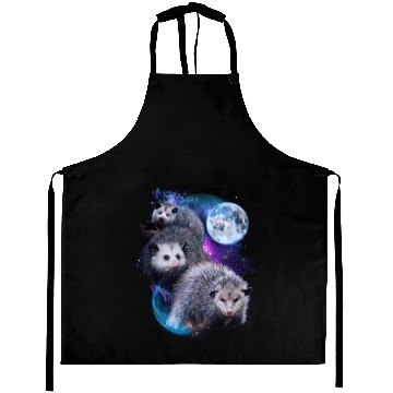 Discover 3 Moon Opossum Marsupial Rodent Opossum Novelty Aprons
