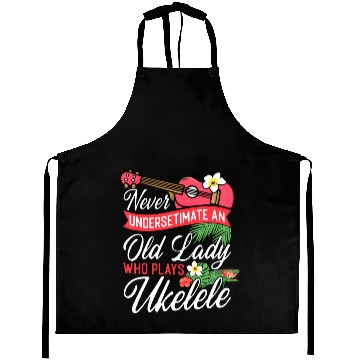 Discover Hawaiian Ukulele Uke Grandma Retired Never Aprons