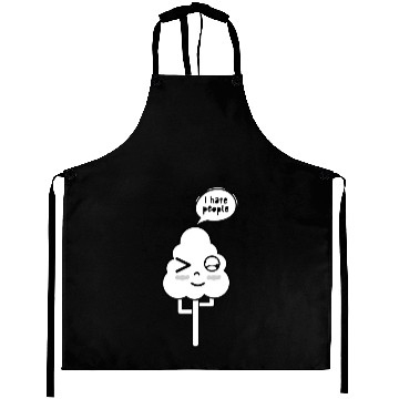 Discover I Hate People Aprons