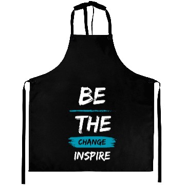 Discover Be the change, Inspire Aprons