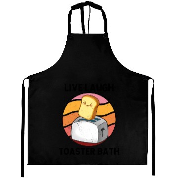 Discover Saying Live Laugh Toaster Bath Inrational Aprons