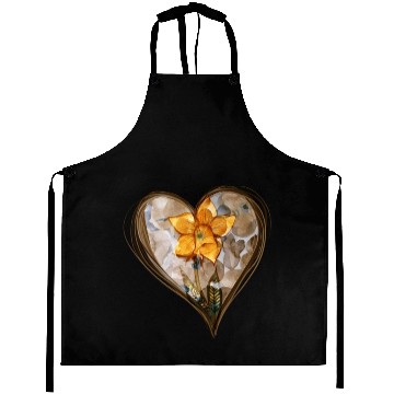 Discover Spring Daffodil Springtime Aprons