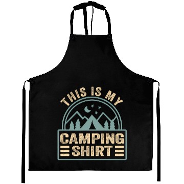 Discover This Is My Camping Camp Camper Camping Aprons