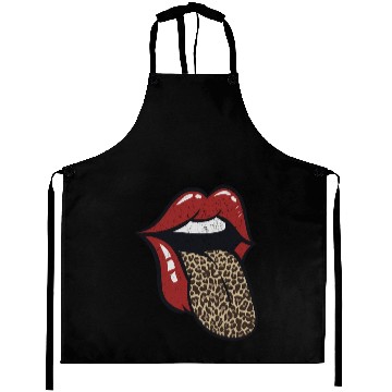Discover Leopard in Tongue Aprons