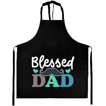 Discover Blessed dad / Gift for a Daddy Aprons