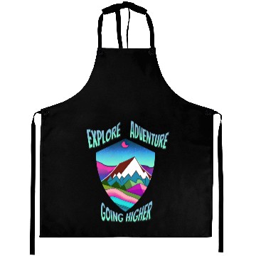 Discover Neon Mountains hiking Aprons